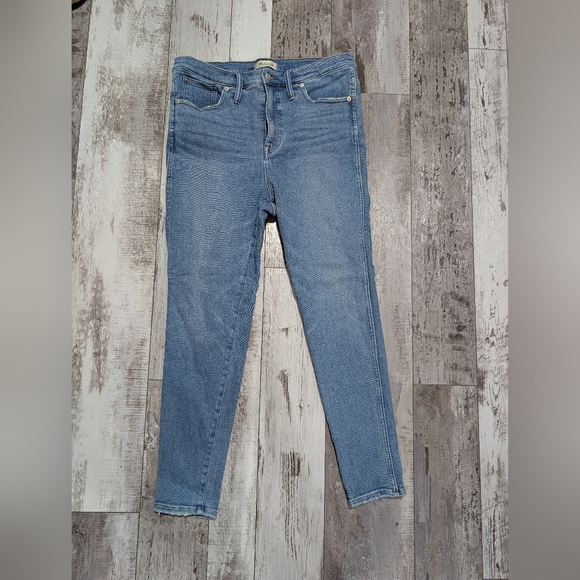 Madewell 10" High- Rise Jeans Skinny Size‎ 32 - Picture 1 of 5